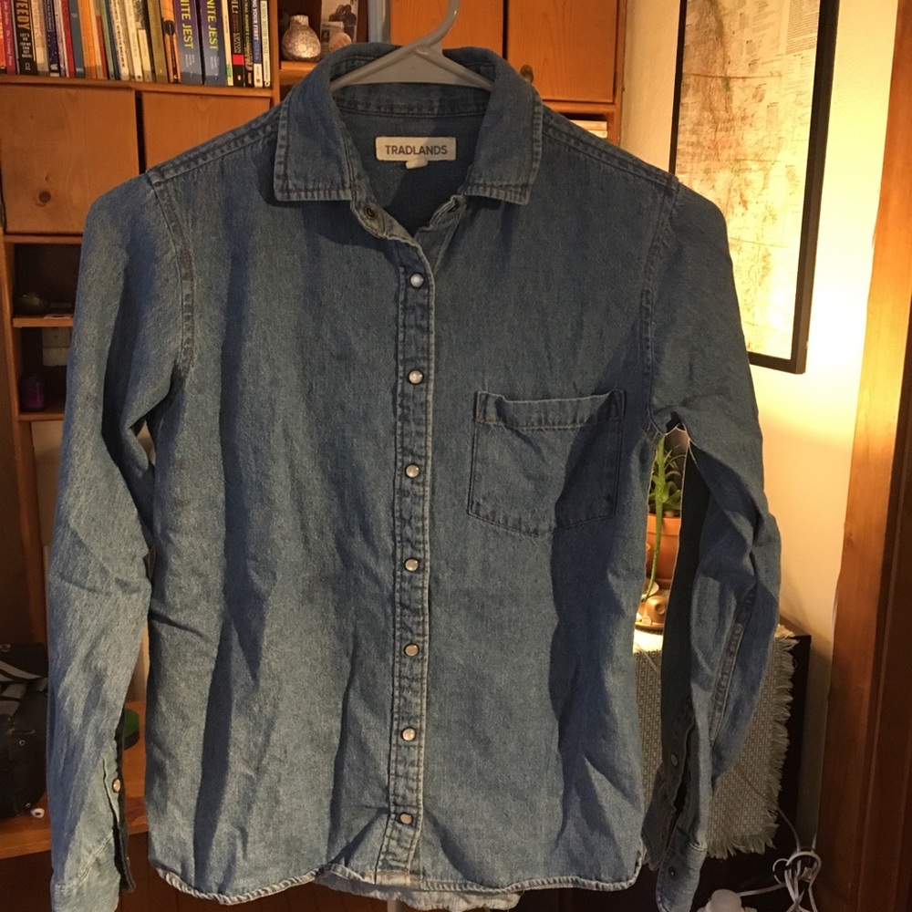 Tradlands 90s style denim shirt - Picture 2 of 7
